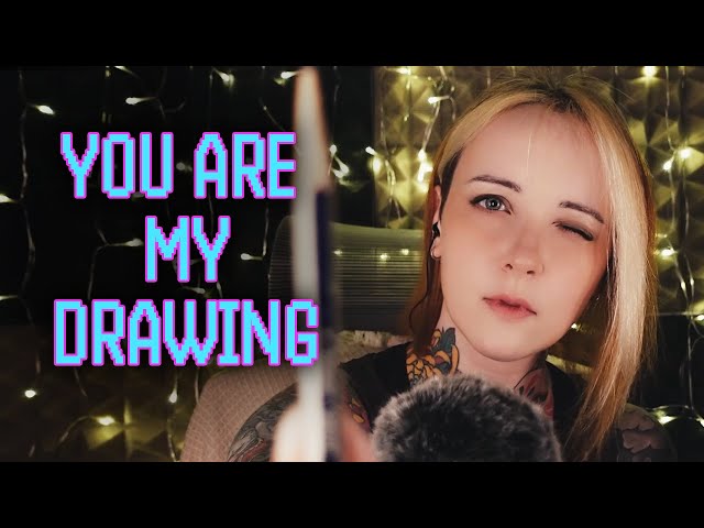 [UNSCRIPTED ASMR] #13 - Drawing you (face measuring, art stories)