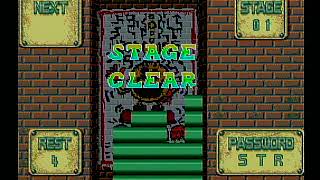 SNES Pac-Attack - Puzzle Mode Level 1