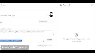 How to Configure AI Agent Persona in Enjo | Name, Avatar, Role and Answer Style Setup