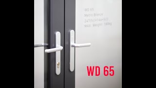 WD65 작동법, 시스템단열도어, 위드지스창호