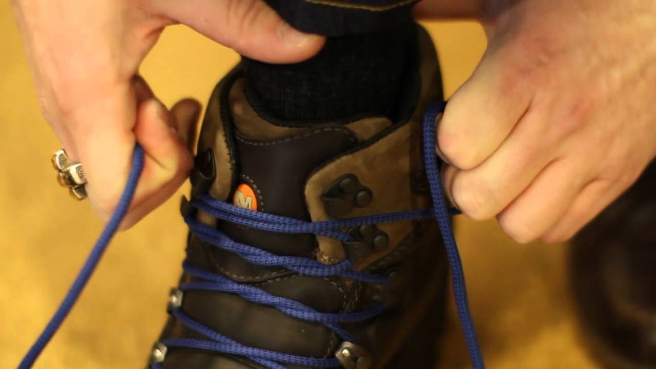 Lacing Technique Surgeons Knot + Over Lace EMS YouTube
