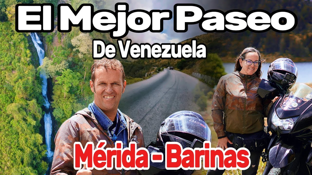 El Paseo más hermoso de Venezuela, Mérida - Barinas en moto.
