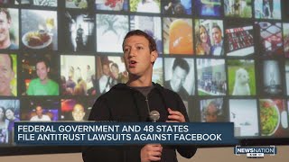 Federal government, 48 states file antitrust lawsuits against Facebook