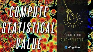 eCognition Deconstructed: Compute Statistical Value