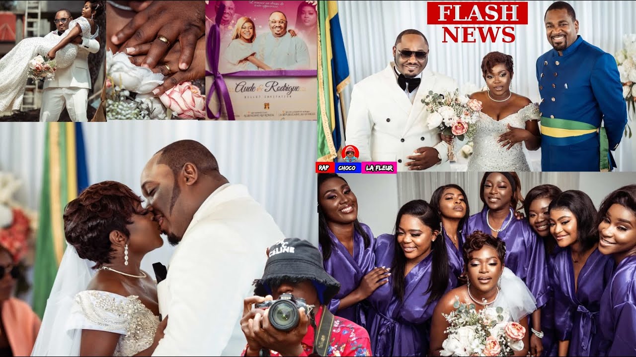 🔴MARIAGE CIVIL D'AUDE ESTHER & RODRIGUE OLIGUI NGUEMA LIBREVILLE | GABON