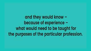 A Career in English for Specific Purposes (ESP)
