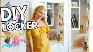 Back to School DIY Locker Decor & Organization 2018!! How To DIY Ideas & Projects