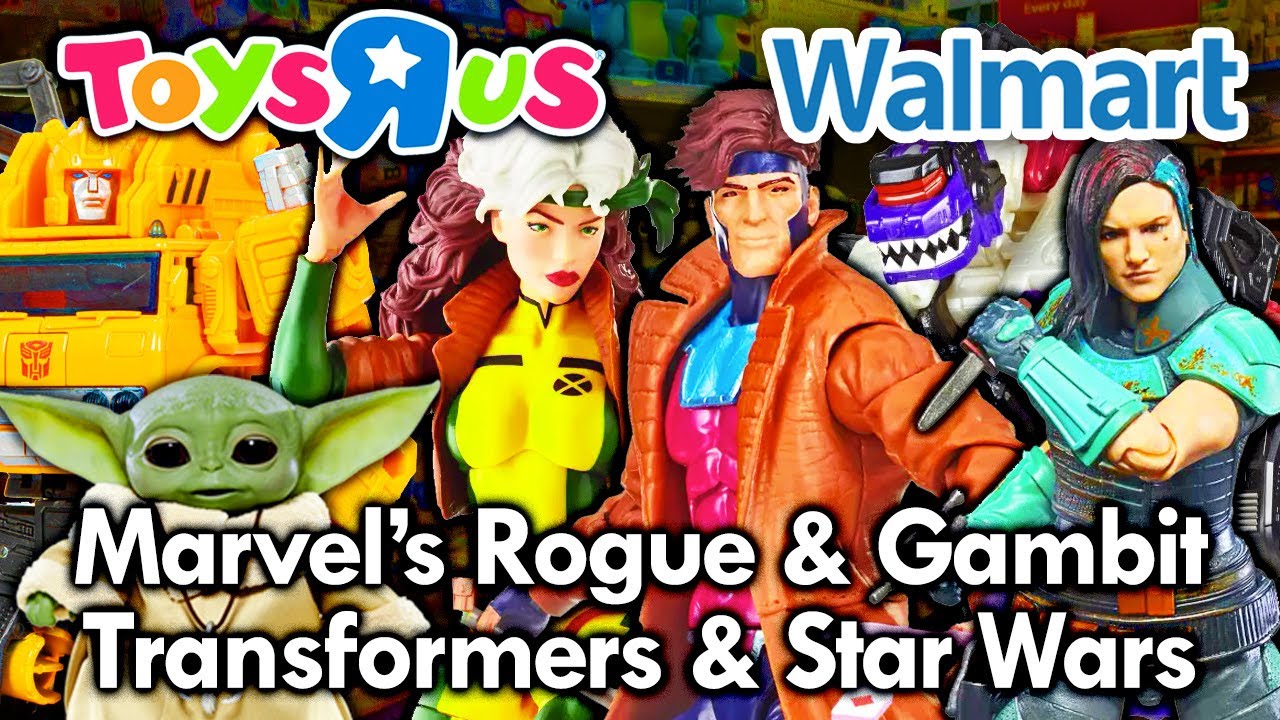Toy Hunting Marvel Legends Rogue Retro & Gambit figures, Transformers & Star Wars - Mega Jay Retro