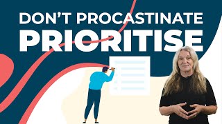 How to overcome perfectionism and procrastination (Applying the 'One Touch Rule')