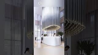 Hotel Lobby Interior l Hotel Lobby Designs l Hotel Lobby Decor 👌💕👍 #interiordesign #hotellobby
