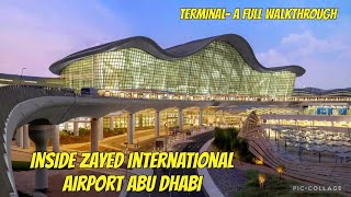 Zayed International Airport | Abu Dhabi | Complete Walkthrough I Terminal A | 4K|​@FurbyFakhoVlogs