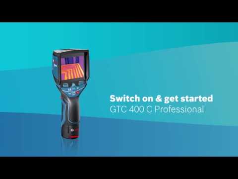 Bosch Thermal Camera Gtc 400 C Professional Youtube