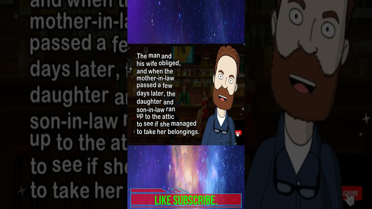 Funny Jokes 2023-The mother-in-law was dying, and her last wish...