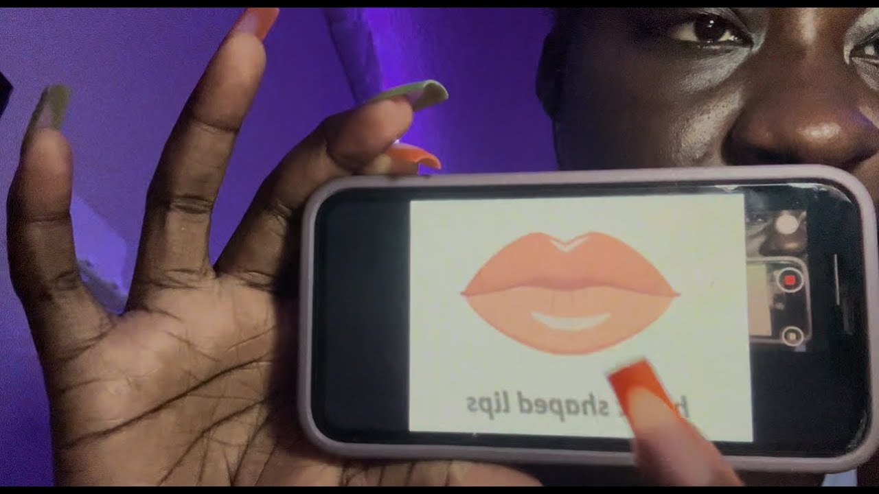 ASMR Getting lip filler in a random lady bedroom 👄💉