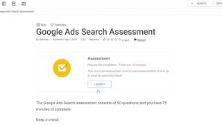Google Ads Search Certification Exam Answers || Updated 2022