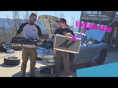 Miata NB Radiator Upgrade: Mishimoto