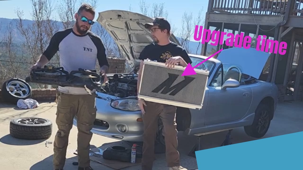 Miata NB Radiator Upgrade: Mishimoto