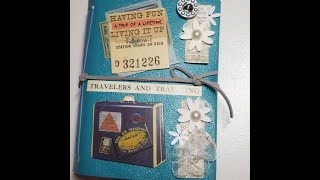 DIY Traveler's Notebook Tutorial (Eileen Hull Sizzix XL Die 662816)