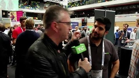 Mike Butcher Tours Startup Alley