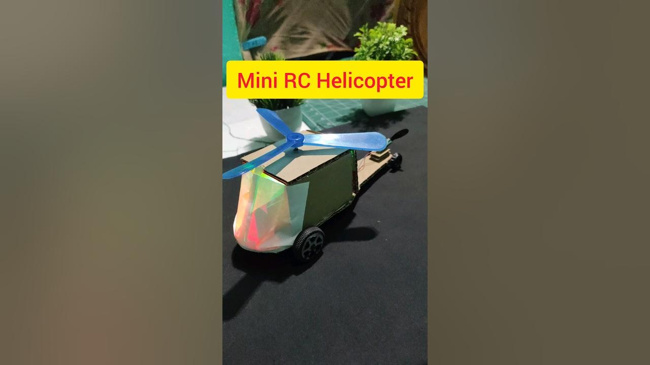 World's Mini RC Helicopter DIY Helicopter How to make RC Helicopter