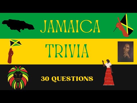 Jamaica Trivia Jamaica60 30 Questions Jamaica Trivia Game