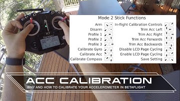 How to calibrate the BetaFlight accelerometer