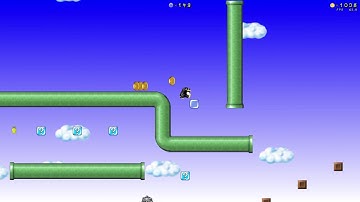 SuperTux 0.5.1 Pipe Down Over There secret 3 reverse