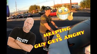 dickhead and helping a guy out