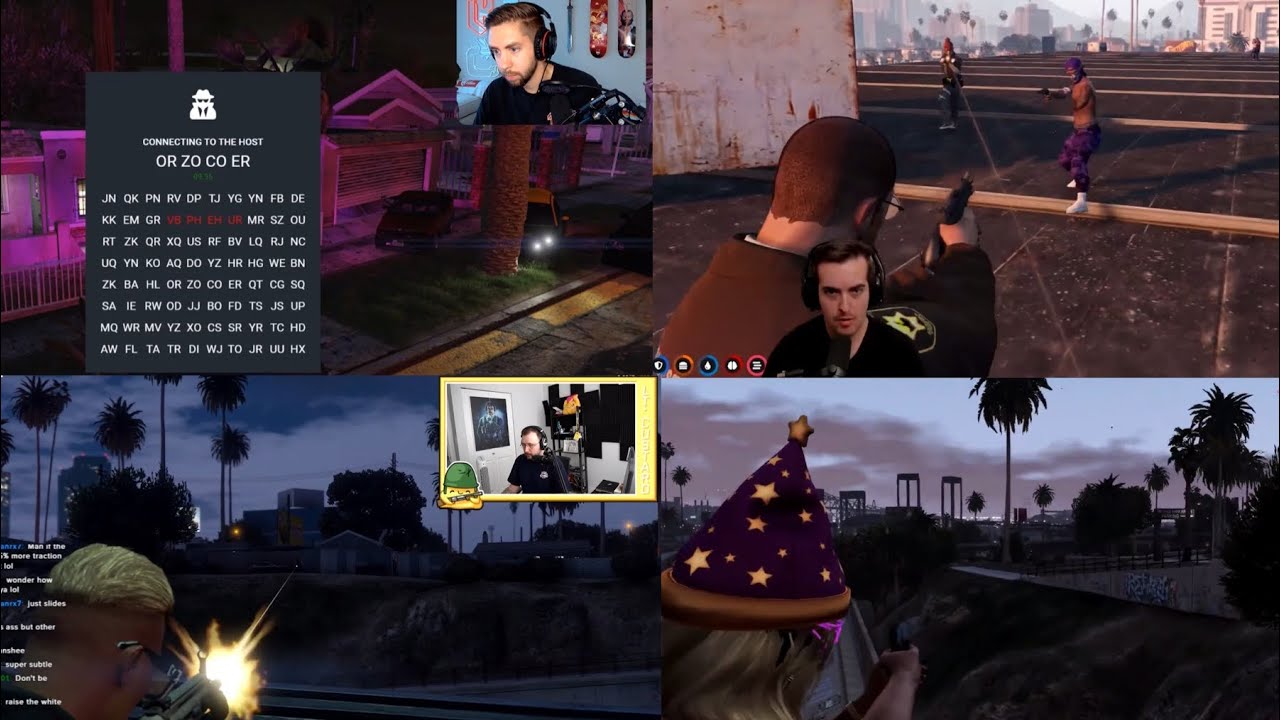 Ballas платят CG 100 тысяч долларов за помощь в остановке полицейского рейда (все точки зрения) |...