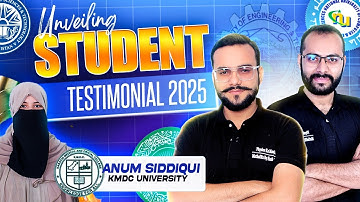 Success Story Ft. Anum Siddiqui | Top Position –JSMU University MDCAT 2024-25 | High Achiever