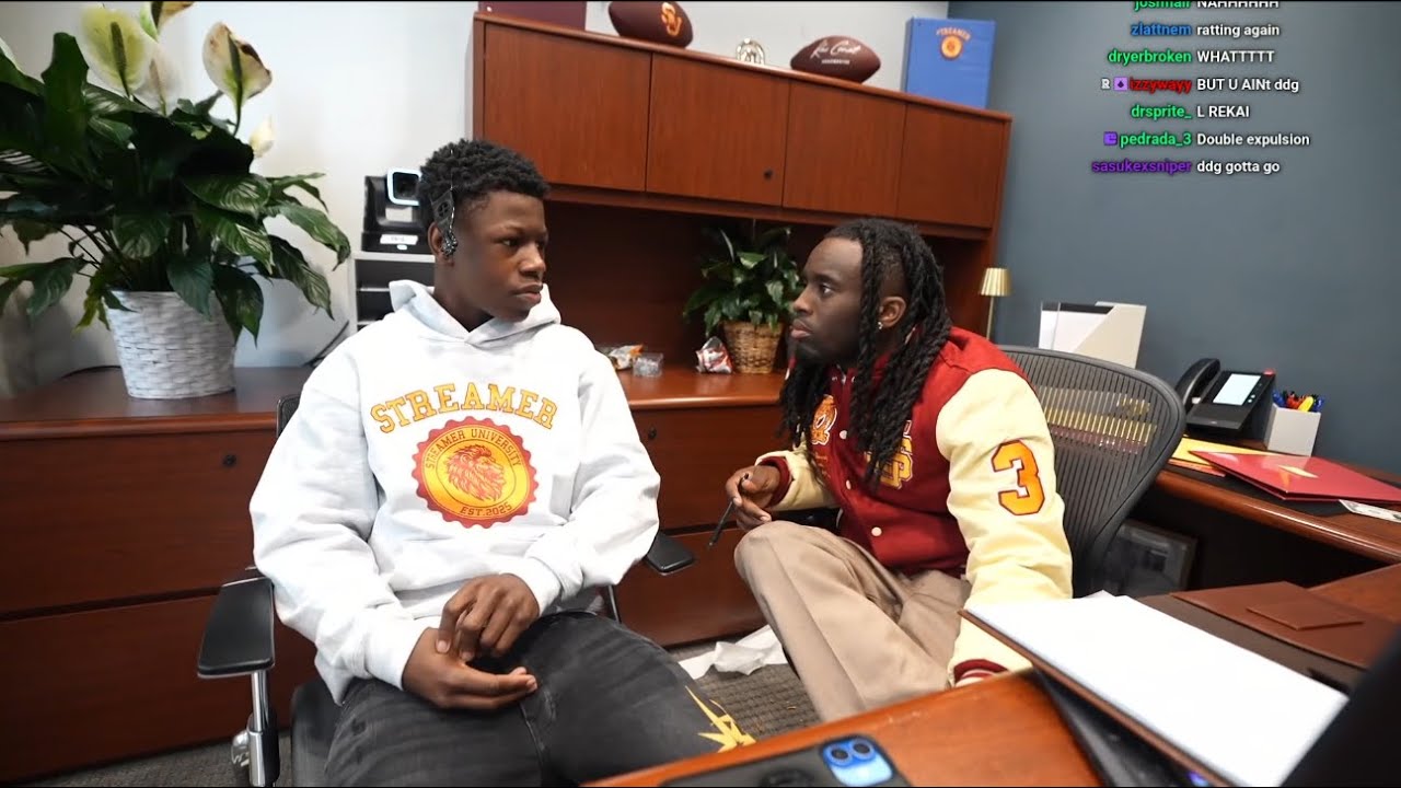 RAKAI IS BACKK STARTING WAR! LAST DAY IN STREAMER UNIVERSITY🏫💔