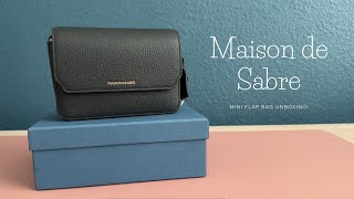 Maison De Sabre Mini Flap Bag Unboxing Quiet Luxury?