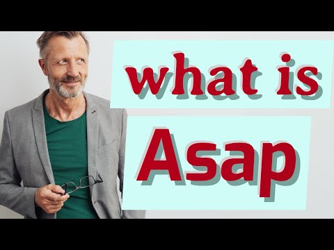 असप | asap . का अर्थ