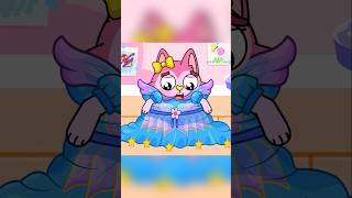 Get Ready For The Party 💄👸| Princess Makeup Challenge #shorts #animation #funny