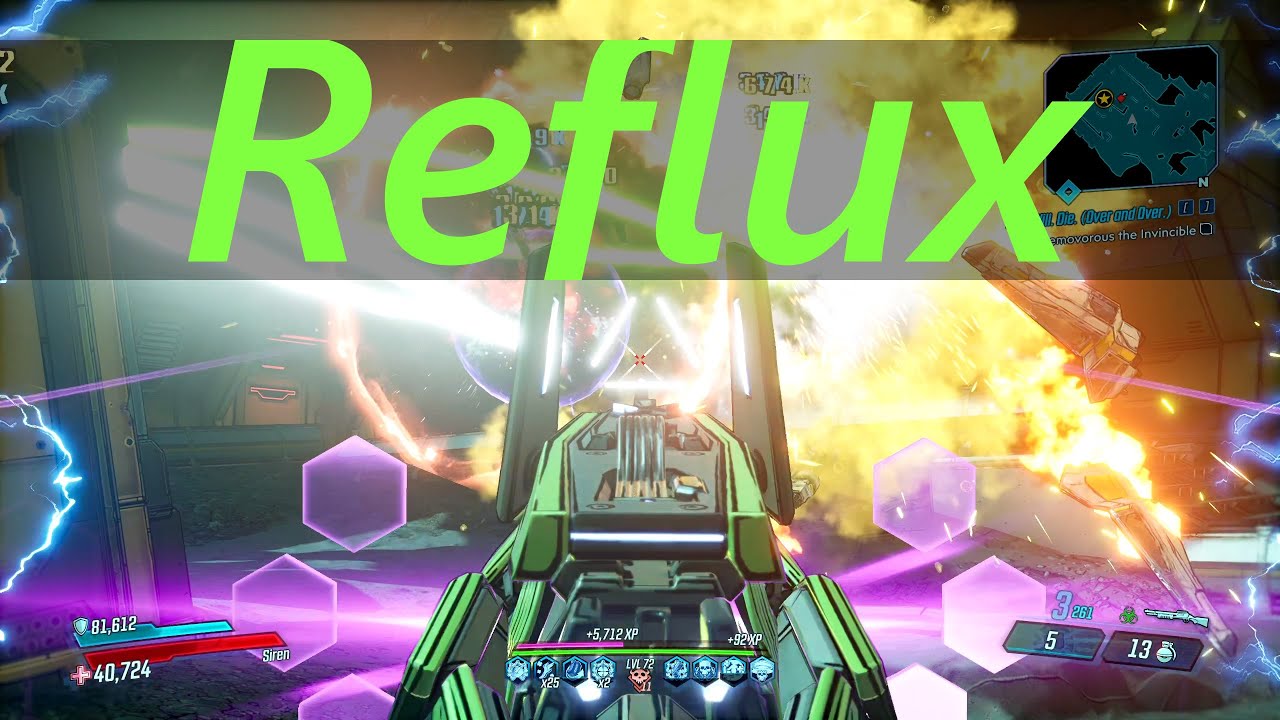 Borderlands 3 Reflux - Corrosive Hyperion Shotgun