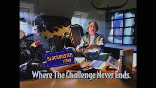 3 Blockbluster Video Ads Shown in 1994