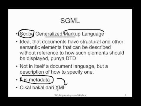 Markup Language 1