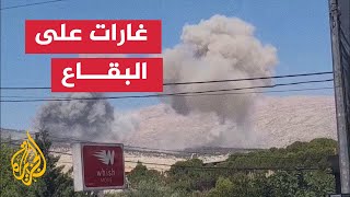 مقاتلات إسرائيلية تستهدف معسكرات لحزب الله في منطقة البقاع screenshot 5