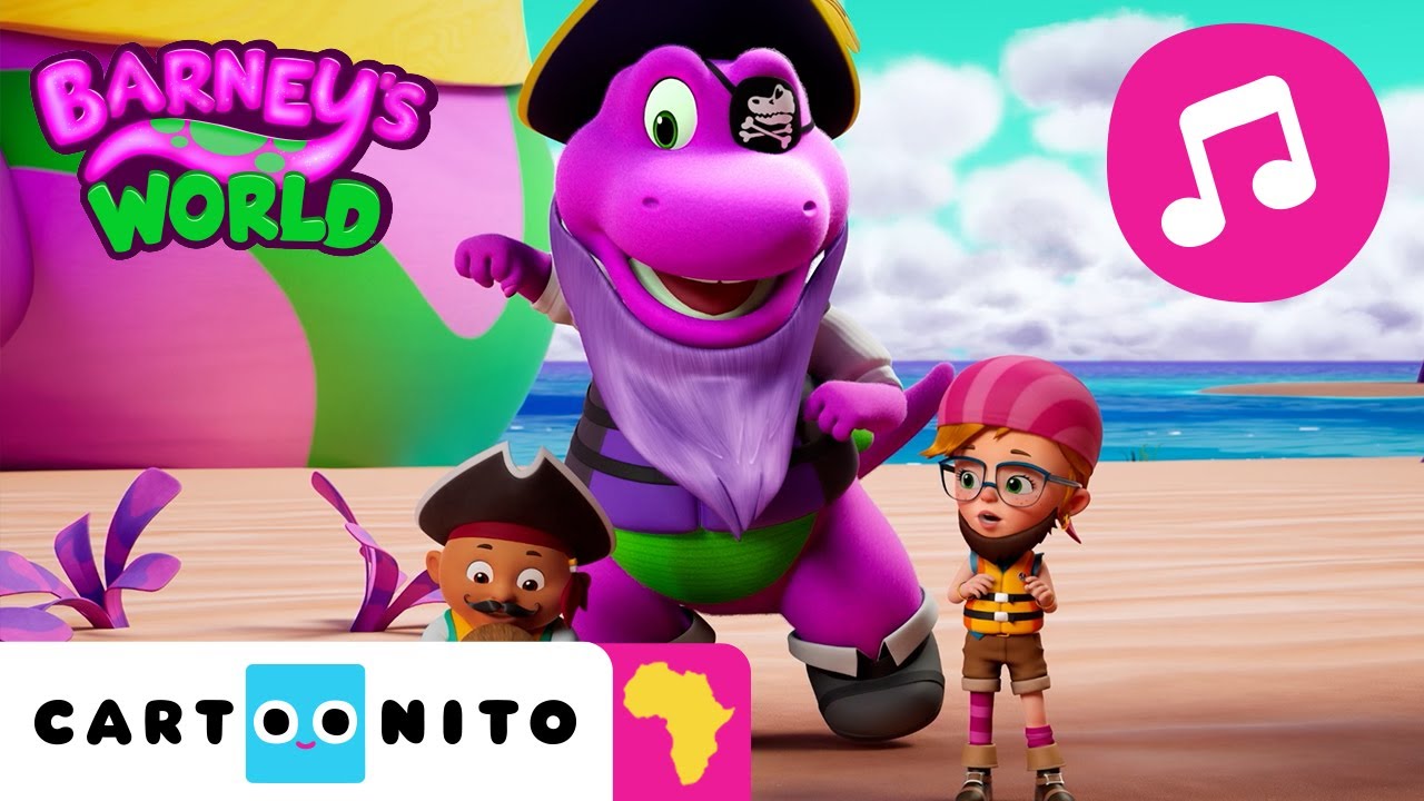 🎶 Look What We Can Do 🎶 Animated Music Video | Barney's World | Cartoonito