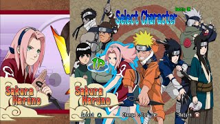 Naruto Clash of Ninja (GC) Sakura - One Player Mode [Longplay]