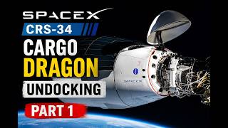NASA’s SpaceX 34th Commercial Resupply Services Undocking