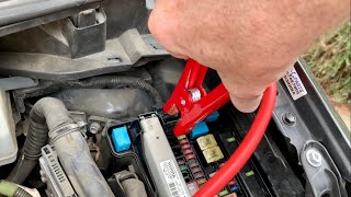 how to jump start a prius