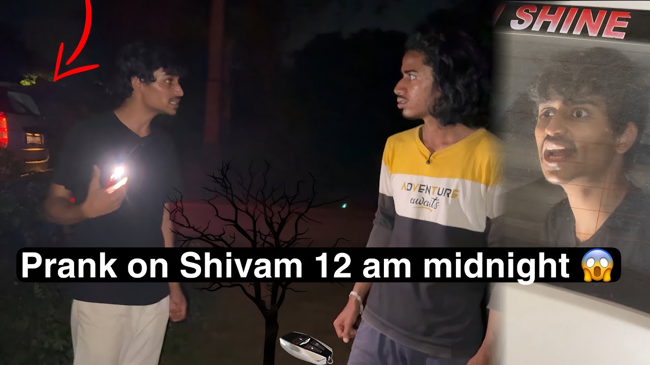 Выбросил ключи из движущейся машины под дерево с привидениями 😱 | Розыгрыши Джинни Панди