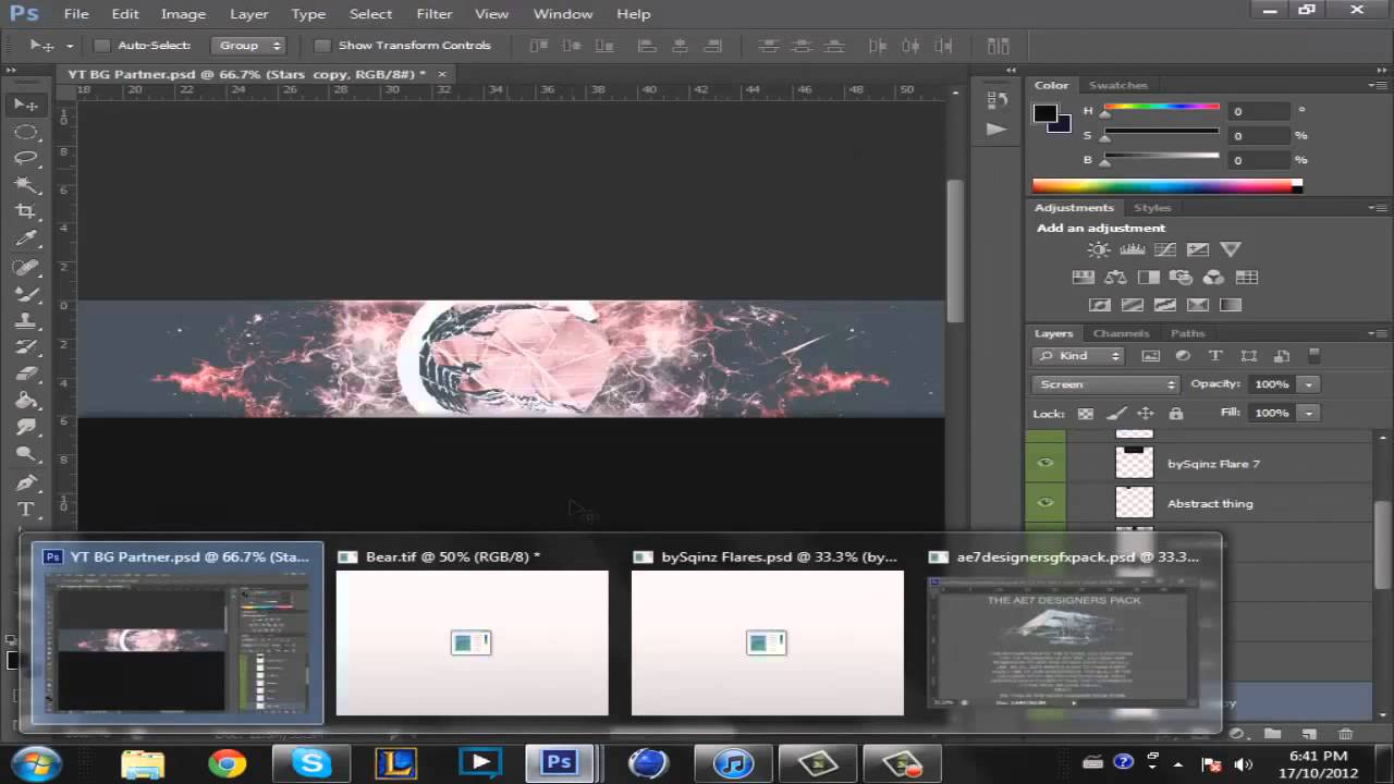 BearTerrain | Background Speedart | By Linkk
