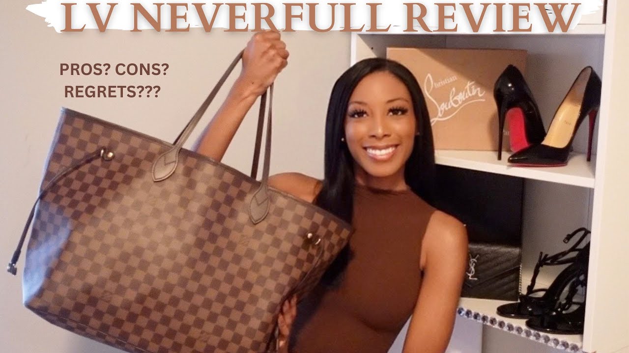 Louis Vuitton Neverfull MM vs. GM  Which one works best? #louisvuitton # neverfull #luxuryhandbags 