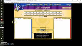 Ceasar Cipher Tutorial