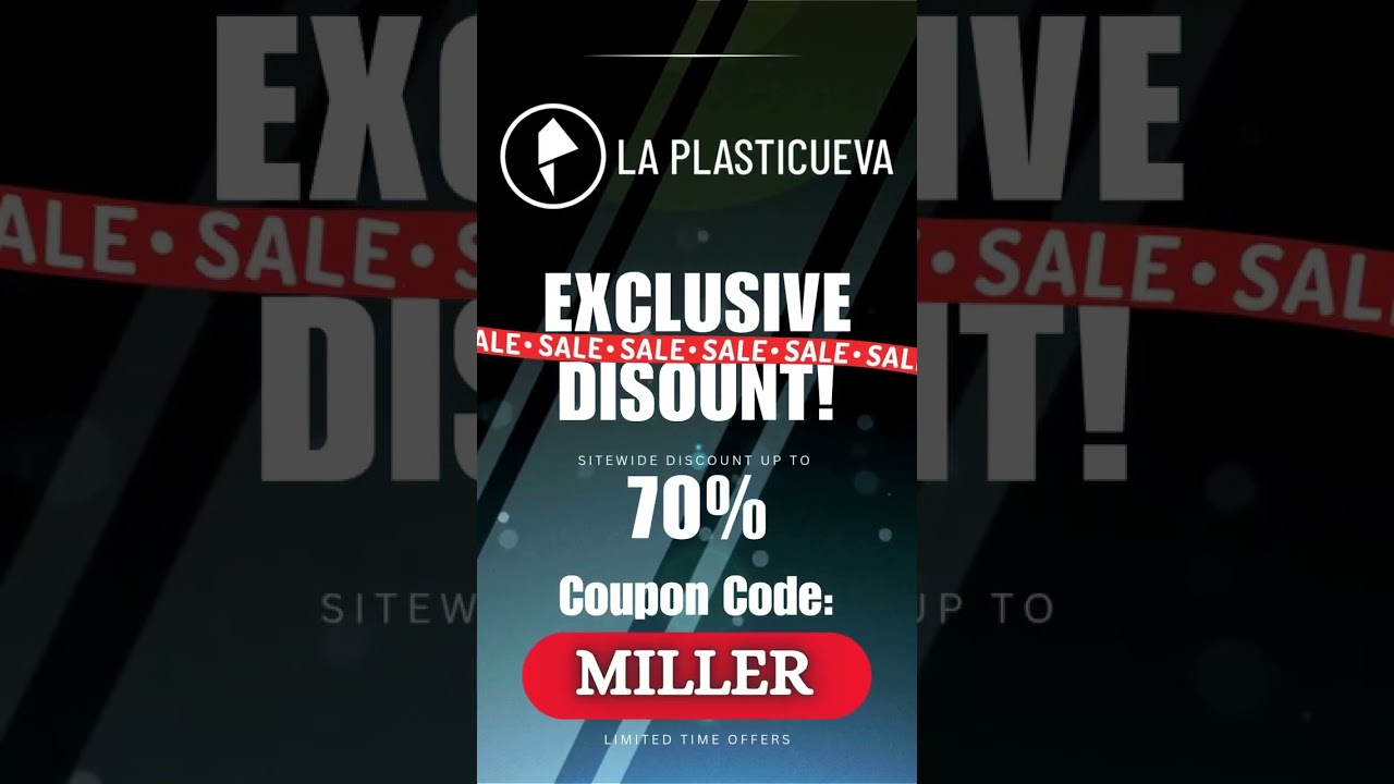 La Plasticueva Sitewide Code! 