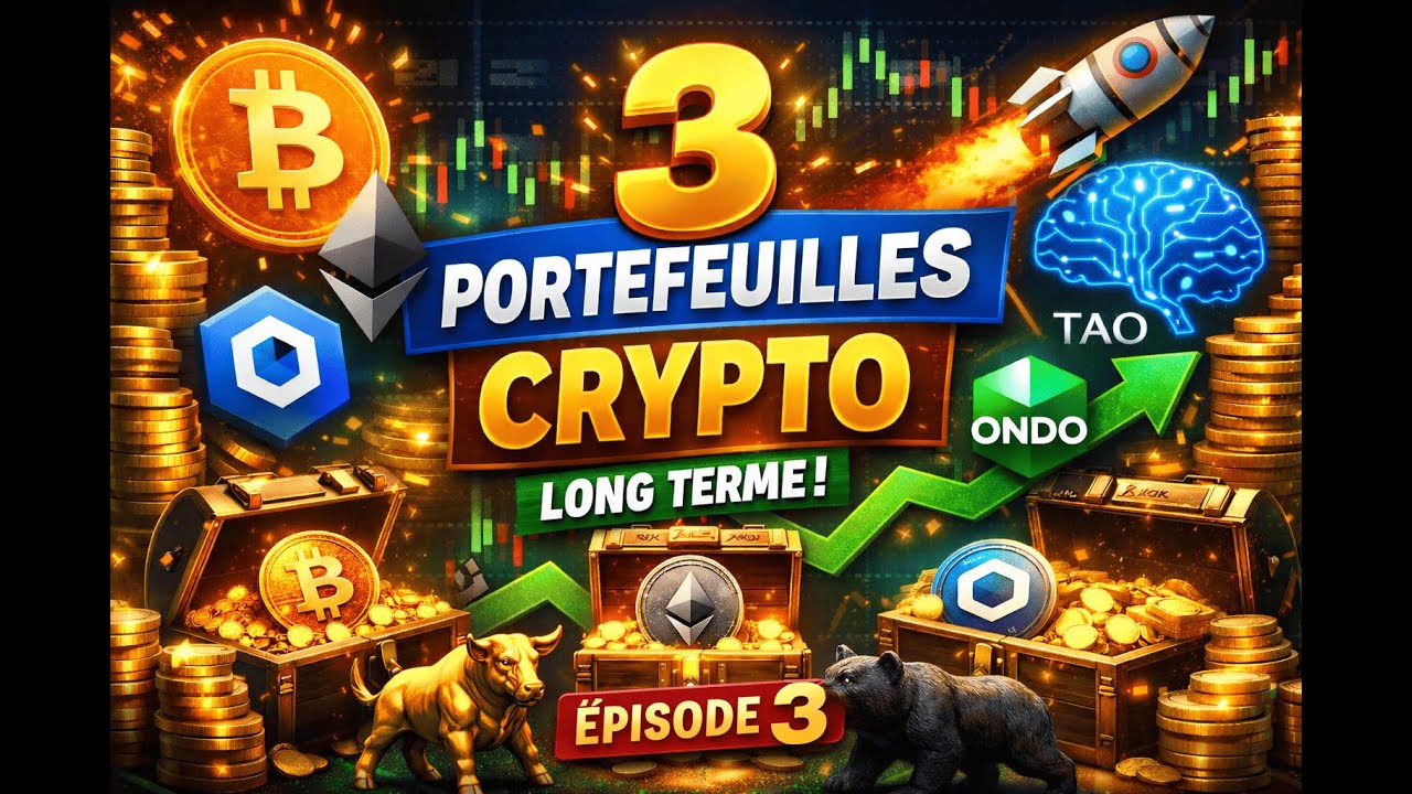 J'ANALYSE VOS PORTEFEUILLES CRYPTO #3 : Lequel opter pour une vision long terme ?
