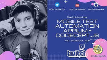 Appium + CodeceptJS: Mobile Test Automation | Android
