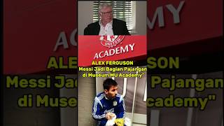 "Ketika Messi Masuk Museum Manchester United Academy"#messi #football #manchesterunited